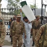 دوران انتخابات فوج، سول آرمڈ فورسز کی تعیناتی کا نوٹیفکیشن جاری
