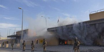 عراق میں امریکی ایئربیس پر راکٹوں سے حملہ