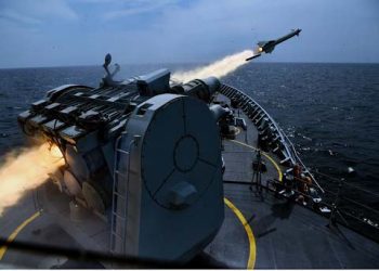 پاک بحریہ کا مشق سی سپارک 2024 کے اختتام پر شمالی بحیرہ عرب میں فائر پاور کا کامیاب مظاہرہ