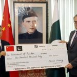 چینی حکومت نے بلوچستان اور کے پی کے متاثرین بارش کیلئے ایک لاکھ ڈالرکا امداد