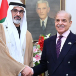 وزیراعظم شہباز شریف سے ابوظبی کے ولی عہد کی ملاقات