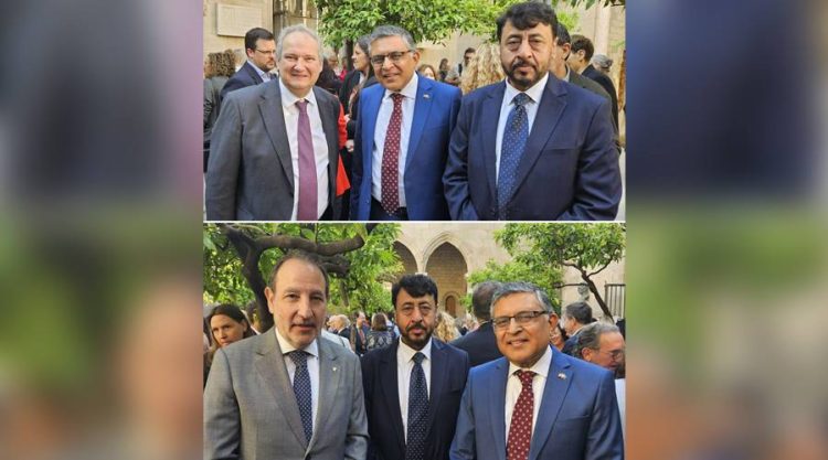 ہسپانوی صوبہ کاتالونیہ کے صدر سلوادور اییا کی جانب سے دی گئی استقبالیہ تقریب، سفیر پاکستان ڈاکٹر ظہور احمداور قونصل جنرل مراد علی وزیر کی ہسپانوی اعلیٰ قیادت سے اہم ملاقاتیں